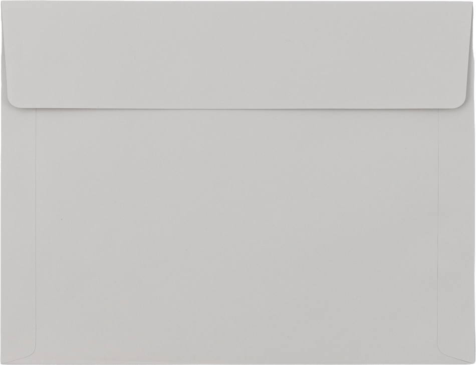 Gray Kraft 28lb 10 x 13 Booklet Envelopes w/Peel & Seal