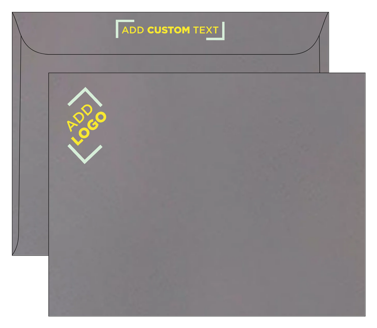 Gray Kraft 28lb 10 x 13 Booklet Envelopes