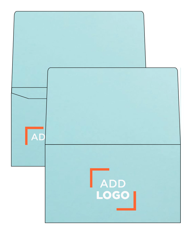 Pastel Blue 24lb Remittance Envelopes (3 1/2 x 6 Closed)