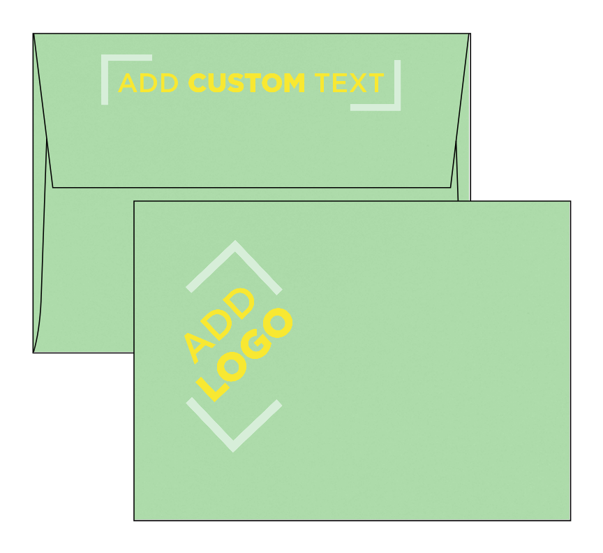 Pastel Green 24lb A6 Invitation Envelopes (4 3/4 x 6 1/2)
