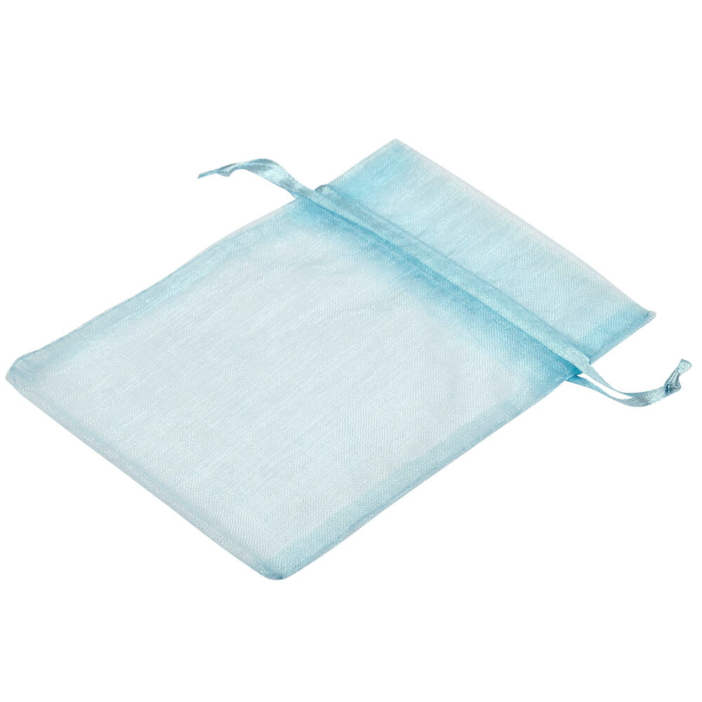 Baby Blue Small Sheer Bags (4 x 5 1/2)