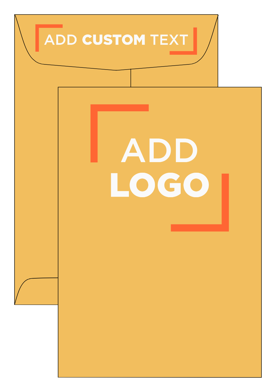 Brown Kraft 24lb 7 x 10 Open End Envelopes