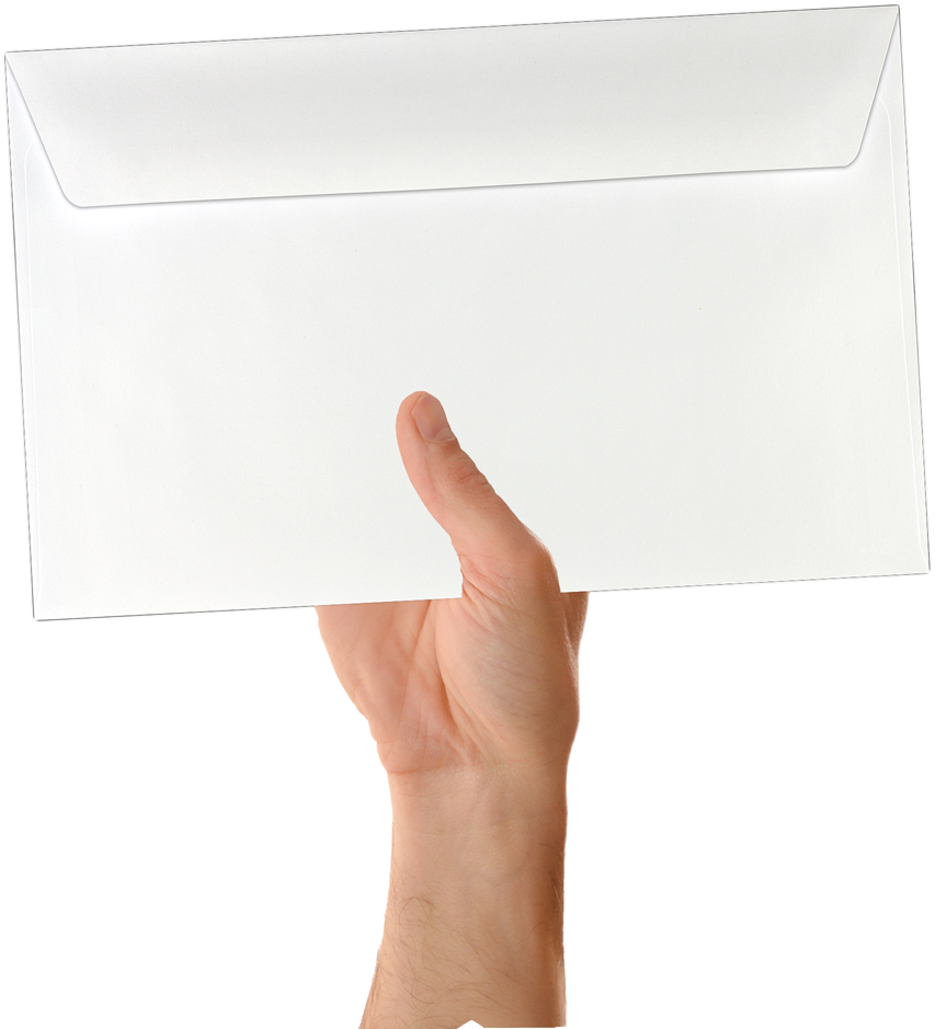 White 24lb A10 Machine Insertable Envelopes (6 x 9 1/2)