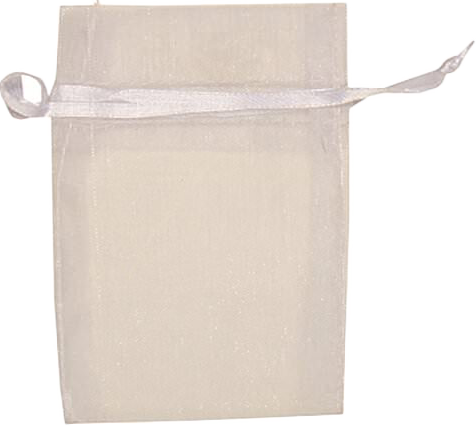 White X-Small Sheer Bags (3 x 4)
