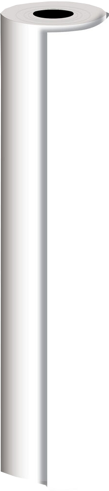 White Matte Bulk Wrapping Paper (416 Sq Ft)