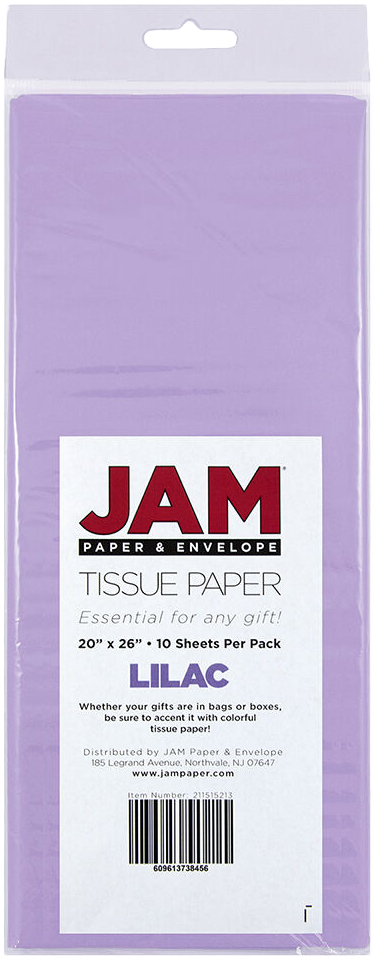 Lilac Tissue Paper (20 x 26) - 10 Sheets