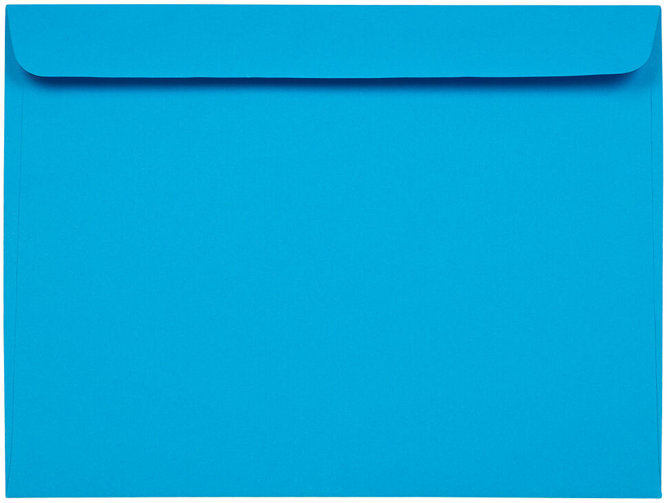 Pool Blue 32lb 9 x 12 Booklet Envelopes