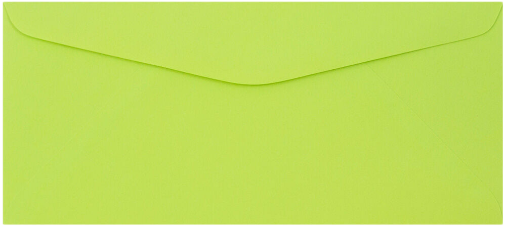 Wasabi Lime Green 32lb #9 Regular Envelopes (3 7/8 x 8 7/8)