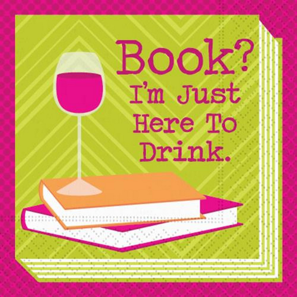 I'm Here To Drink 5 x 5 Novelty Holiday Cocktail Napkins - 20 Pack