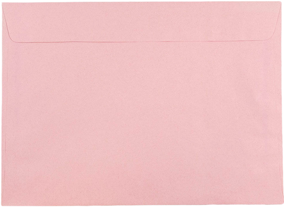 Baby Candy Pink 32lb 9 x 12 Booklet Envelopes