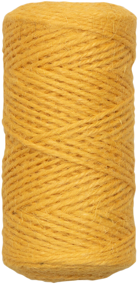 Yellow 75 Yards Twine Ribbon
