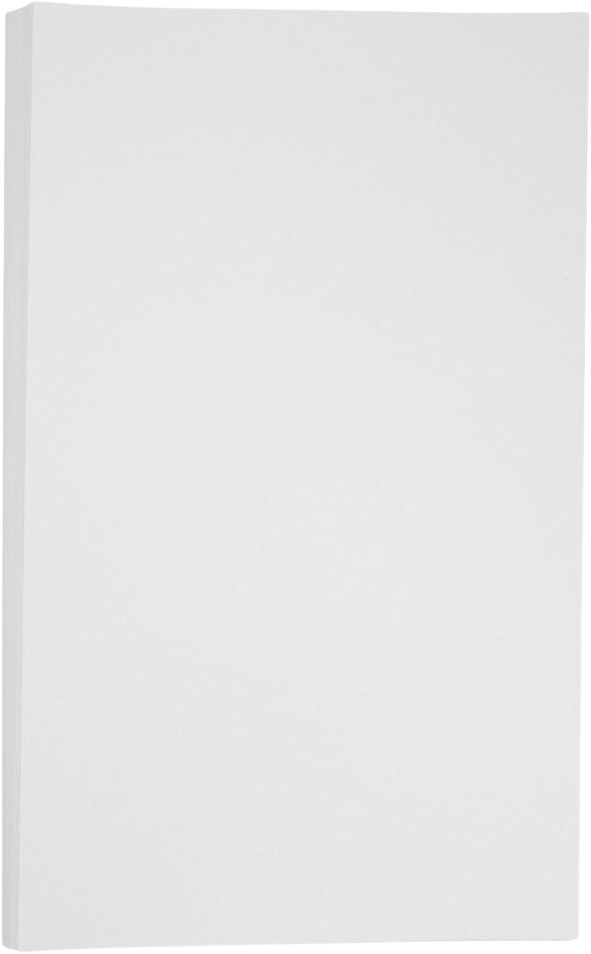 White 65lb 8 1/2 x 14 Cardstock