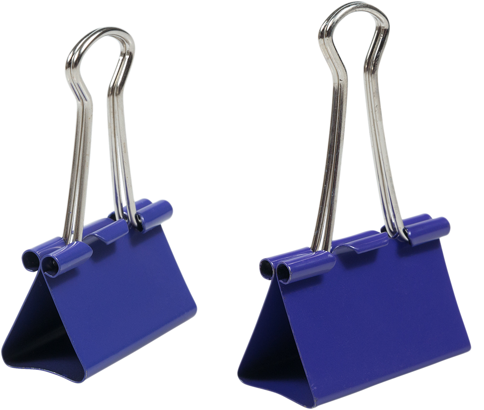 Purple Large 44mm & Medium 32mm Binder Clips