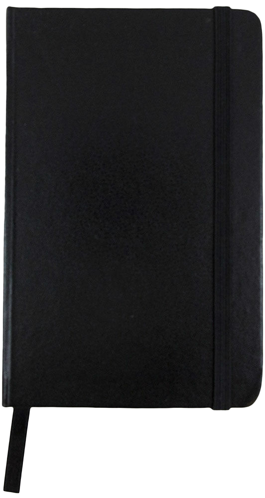 Black Small 3 3/4 x 5 5/8 Notebooks (100 Lined Pages)