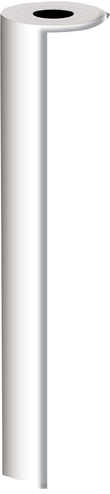 White Matte Bulk Wrapping Paper (1666 Sq Ft)