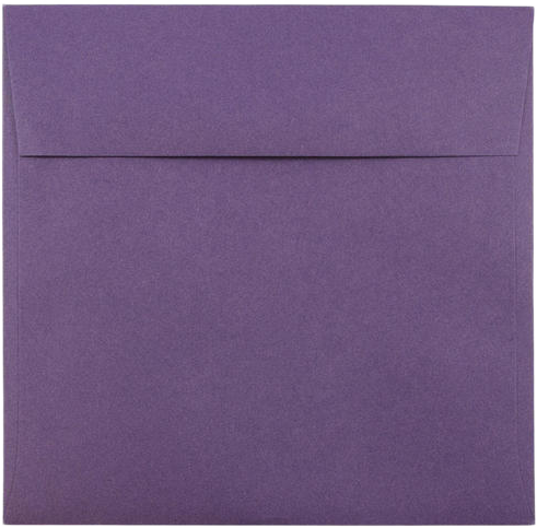 Dark Purple 28lb 8 1/2 x 8 1/2 Square Envelopes