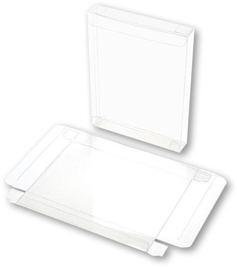 Clear A2 Card Boxes (4 1/2 x 13/16 x 5 7/8) - 25 Pack