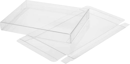 Clear 5 x 7 Photo Boxes (5 1/8 x 5/8 x 7 1/8) - 25 Pack