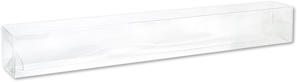 Clear Boxes with Pop and Lock Top (1 9/16 x 1 9/16 x 12 1/16) - 25 Pack