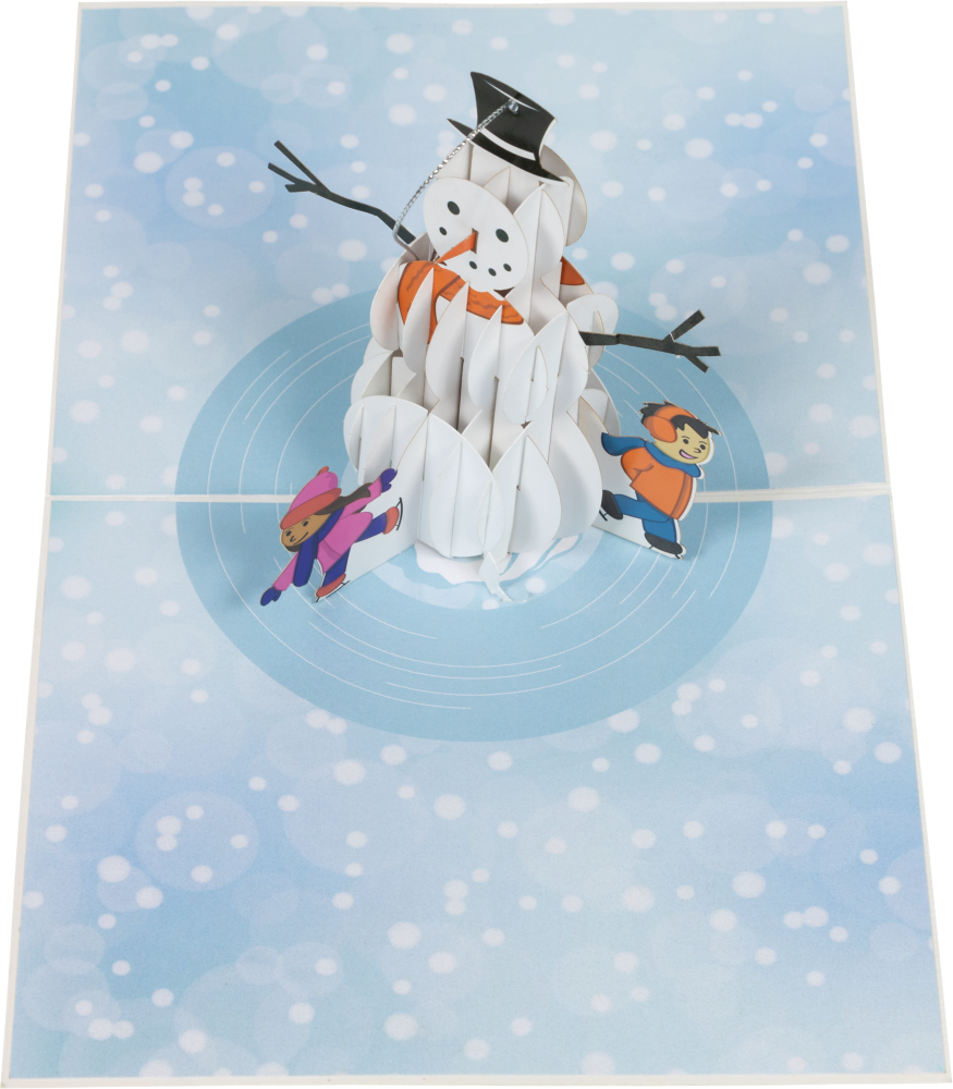 Snowman 3D Pop-Up Card