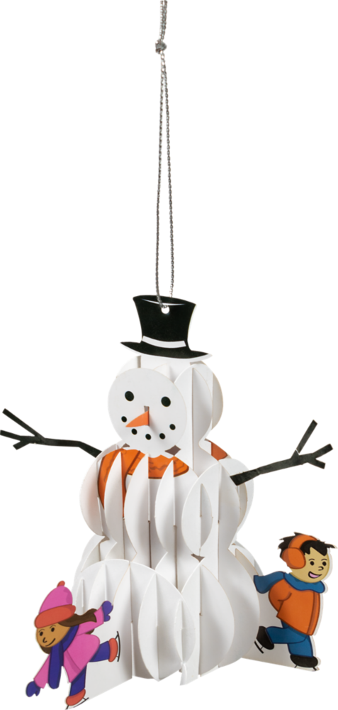 Snowman 3D Pop-Up Card