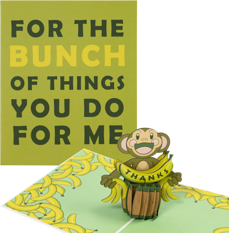 Thank You 3D Pop-Up Card