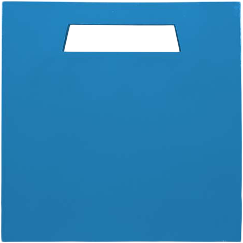 Blue Large Glossy Gift Bags with Die-Cut Handles (15 x 15 x 5 1/2)