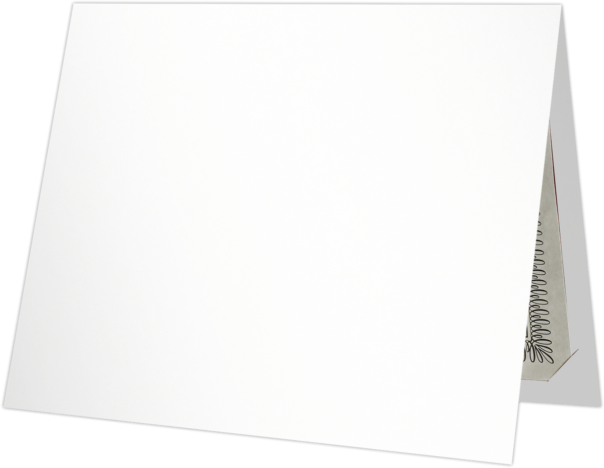White Semi-Gloss 9 1/2 x 12 Certificate Holders