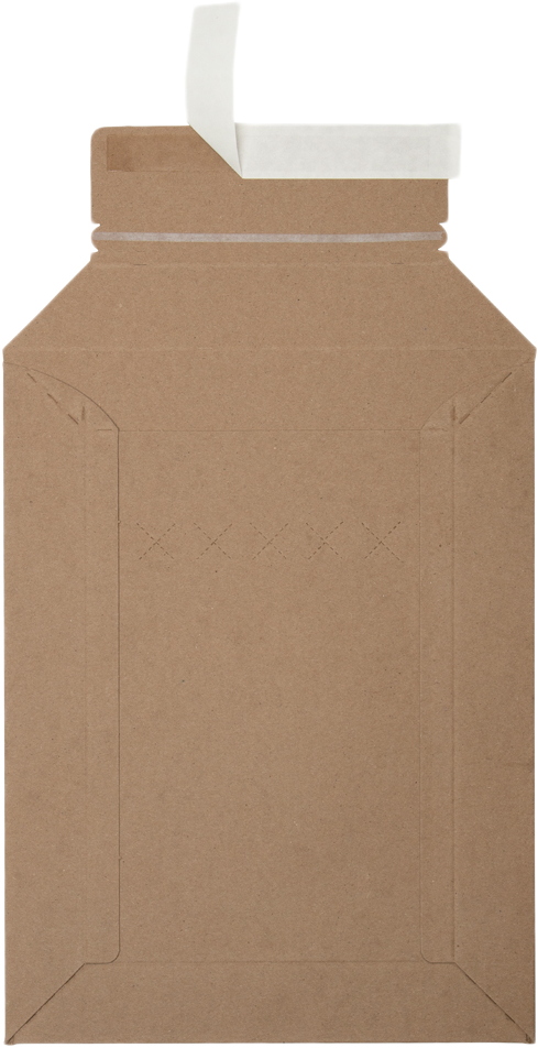Brown Kraft 130lb 9 3/4 x 12 3/4 Heavy Duty Photo Mailer with Peel & Seal