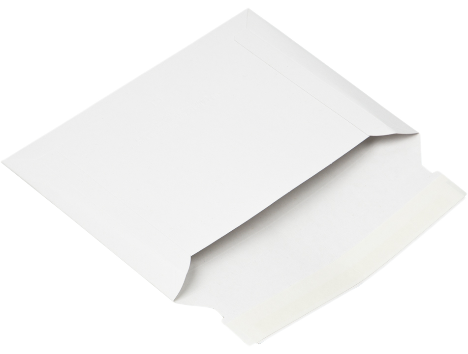 White 14lb 7 3/8 x 9 5/8 Photo Mailer with Peel & Seal