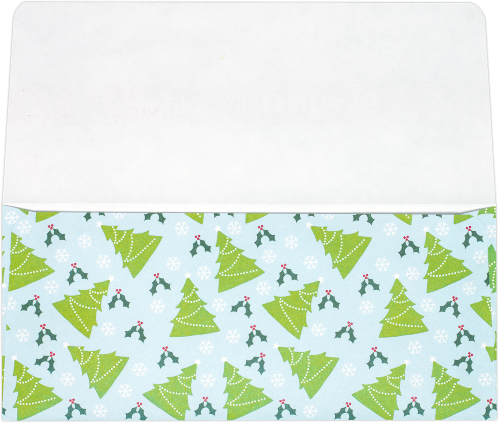 Happy Holidays 28lb Currency Money Envelopes (2 7/8 x 6 1/2)