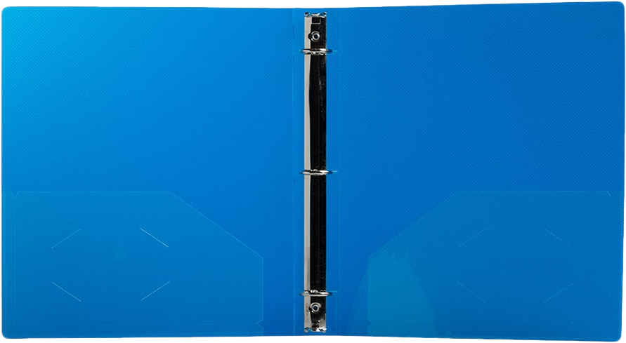 Blue Journal Assorted Primary School Pack with Glossy Folders, 1 1/2 Inch Binders and Journal