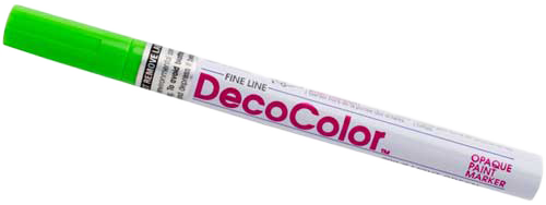 Light Green Fine Line Opaque Paint Markers