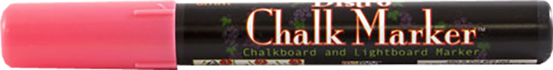 Coral Pink Broad Point Chalk Marker