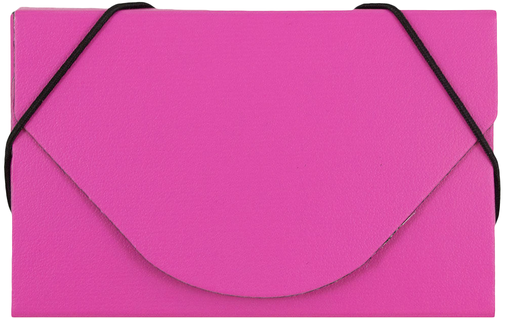 Matte Fuchsia Chipboard Business Card Case - 20 Card Capacity