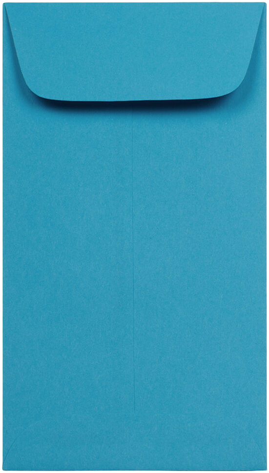 Pool Blue 32lb #6 Coin Envelopes (3 3/8 x 6)