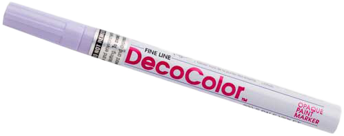 Pale Violet Fine Line Opaque Paint Markers
