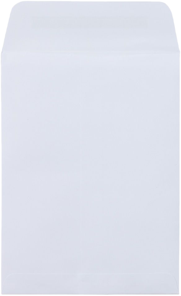 White 28lb 5 1/2 x 7 1/2 Open End Envelopes with Peel & Seal