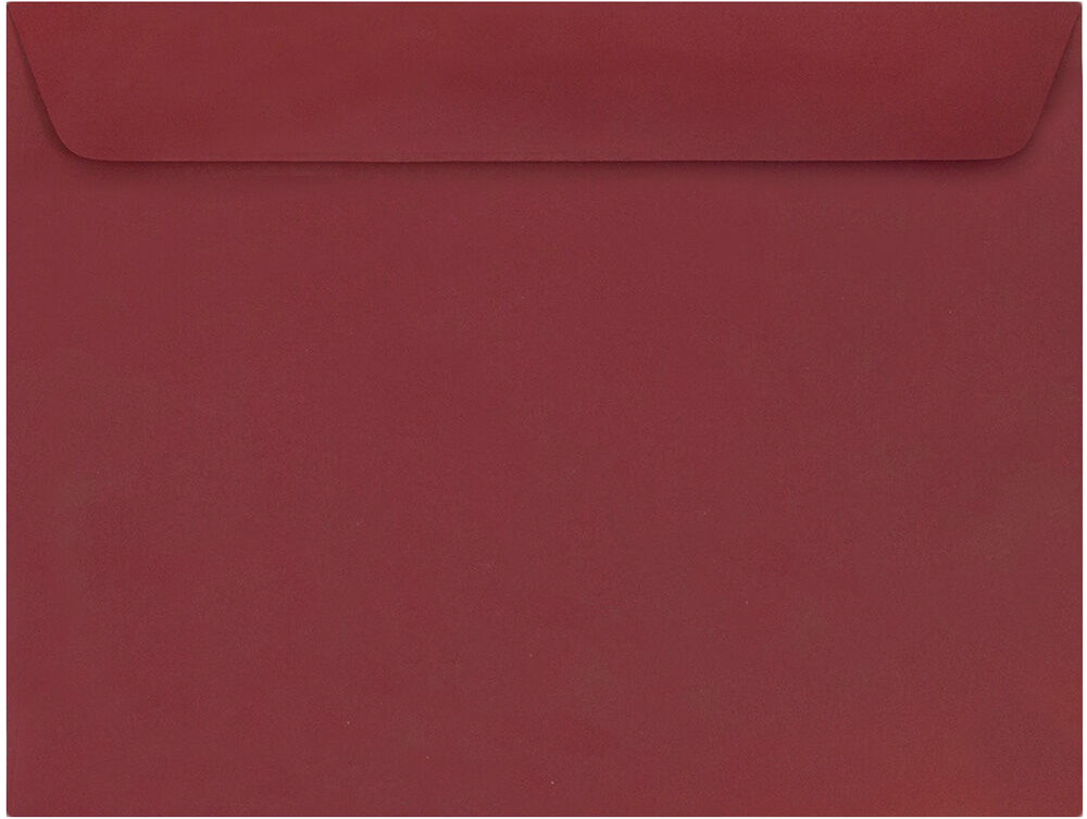 Garnet Dark Red 32lb 9 x 12 Booklet Envelopes