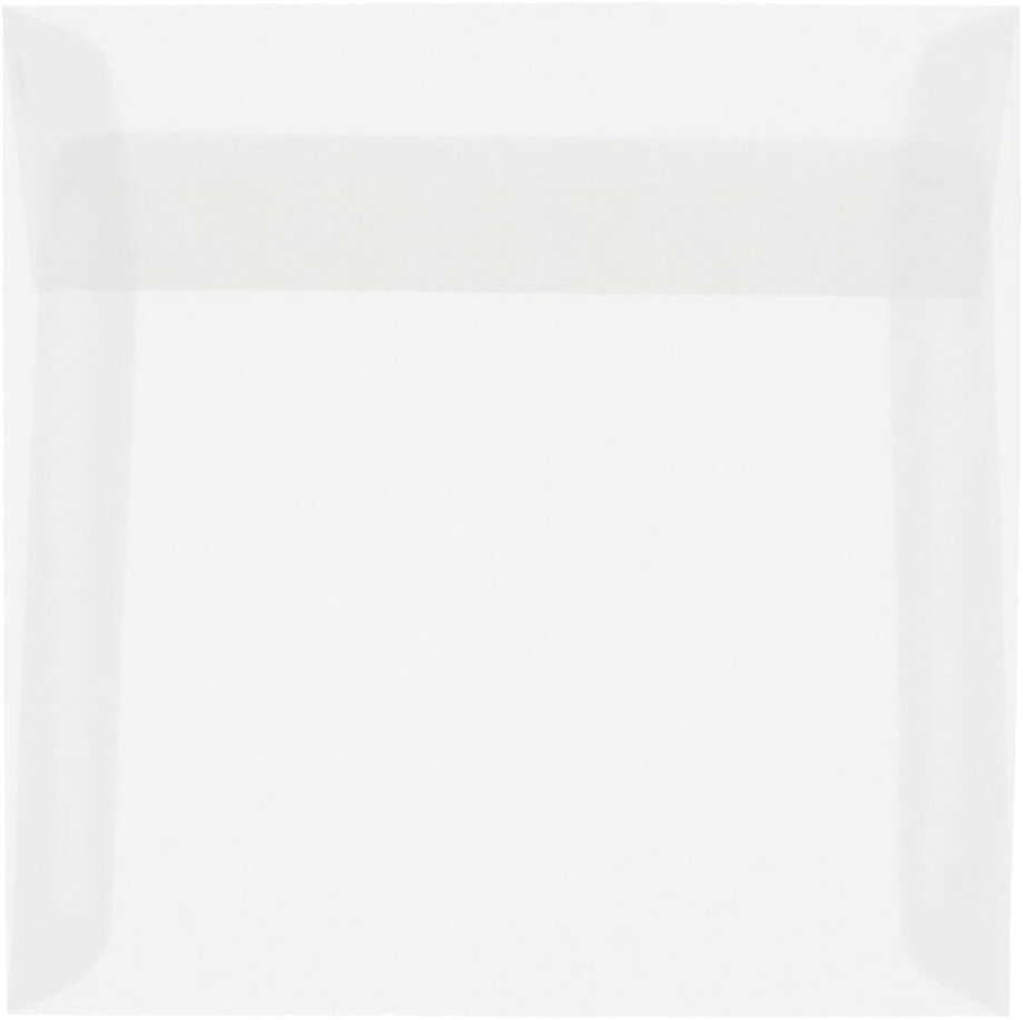 Clear Translucent 30lb 9 x 9 Square Envelopes