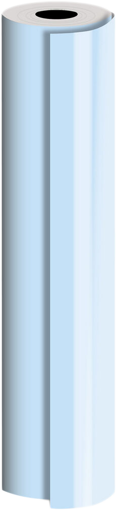 Baby Blue Matte Bulk Wrapping Paper (1666 Sq Ft)