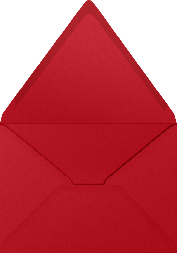 Red 32lb A7 Contour Flap Envelopes (5 1/4 x 7 1/4)