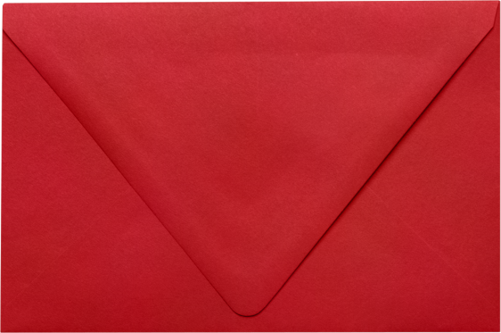 Red 32lb A9 Contour Flap Envelopes (5 3/4 x 8 3/4)