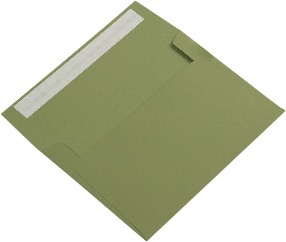Olive Green 28lb A7 Invitation Envelopes (5 1/4 x 7 1/4) with Peel & Seal