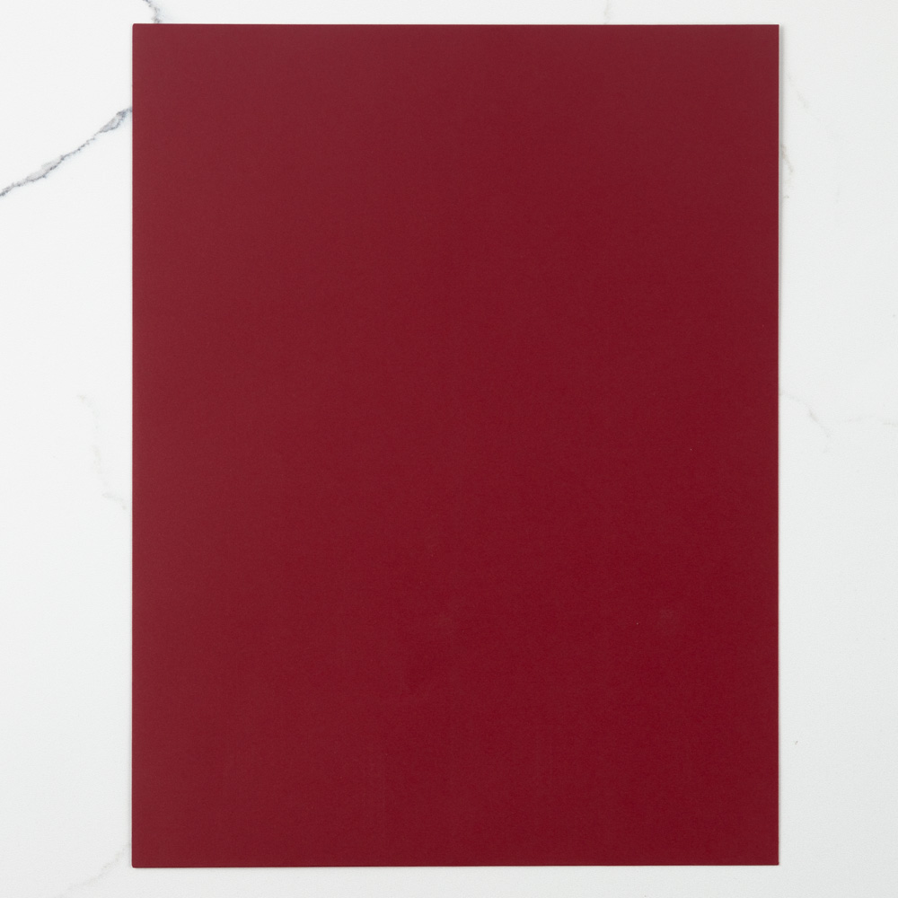 Garnet Dark Red 32lb 10 x 13 Open End Envelopes with Peel & Seal