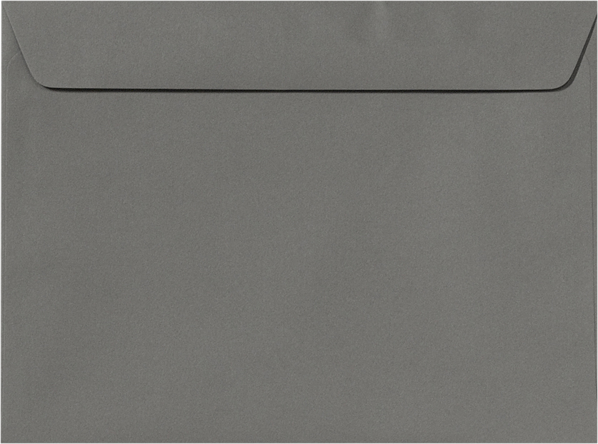 Dark Smoke Gray 32lb 9 x 12 Booklet Envelopes