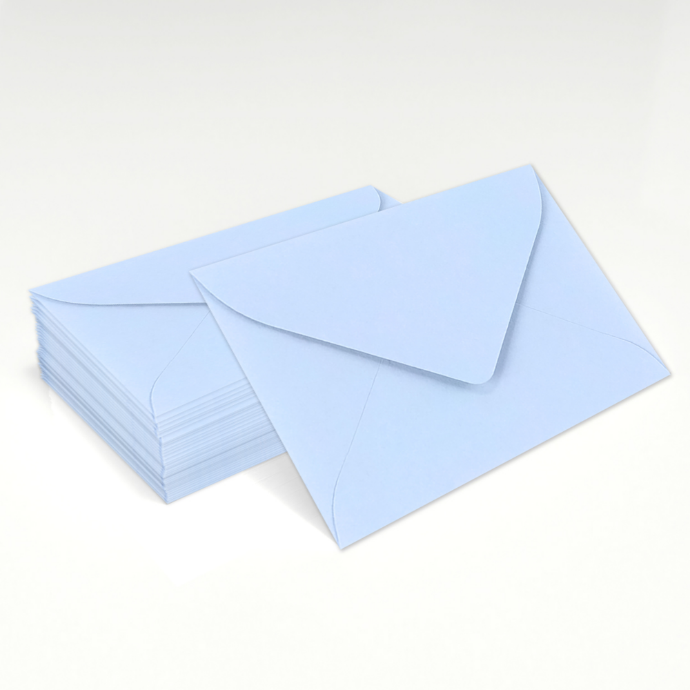 Baby Blue 32lb #17 Mini Envelopes (2 11/16 x 3 11/16)