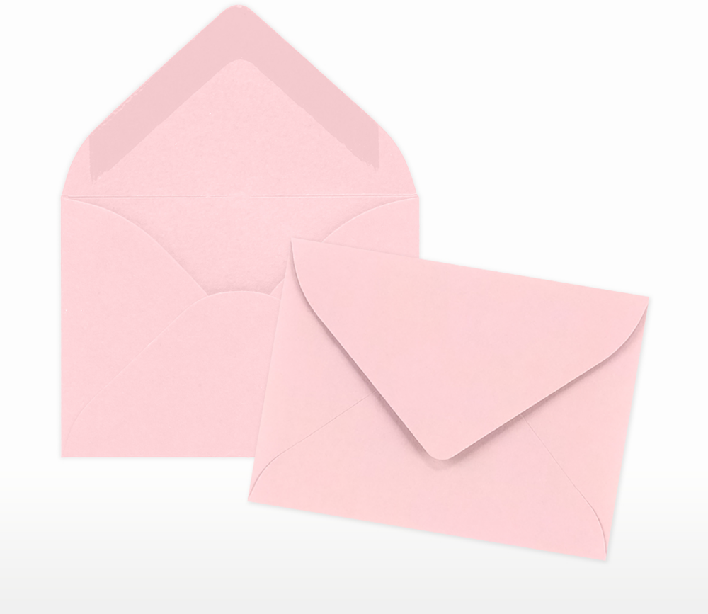 Baby Candy Pink 32lb #17 Mini Envelopes (2 11/16 x 3 11/16)