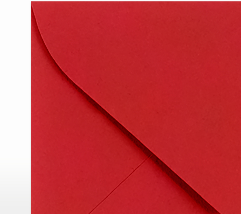 Red 32lb #17 Mini Envelopes (2 11/16 x 3 11/16)