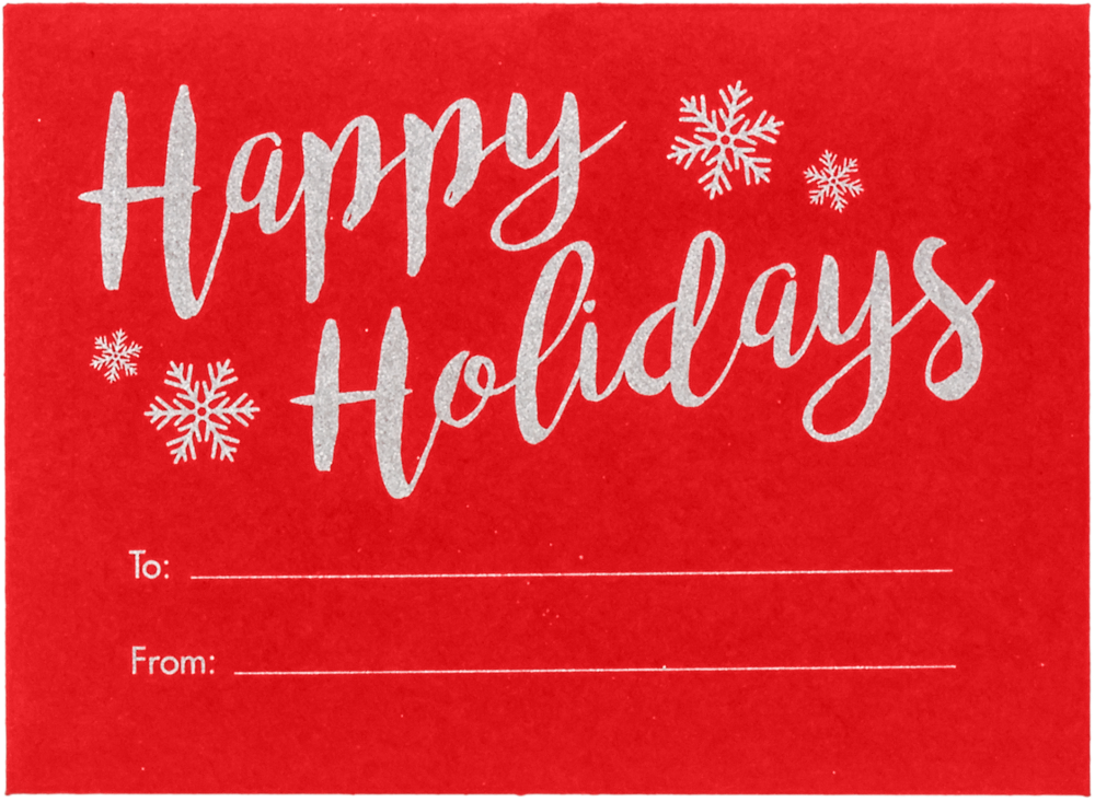 Ruby Red Happy Holidays 32lb #17 Mini Envelopes (2 11/16 x 3 11/16)
